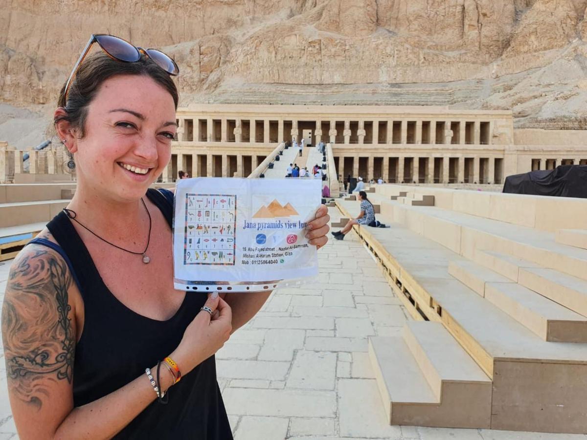 Kafret el-Gabal Jana Pyramids View In 3 B&B 외부 사진