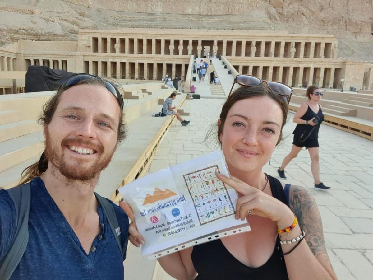 Kafret el-Gabal Jana Pyramids View In 3 B&B 외부 사진