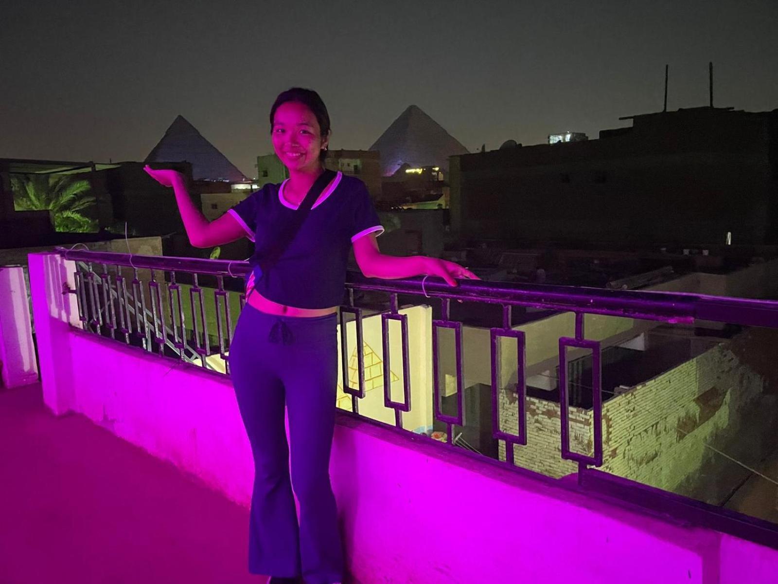 Kafret el-Gabal Jana Pyramids View In 3 B&B 외부 사진