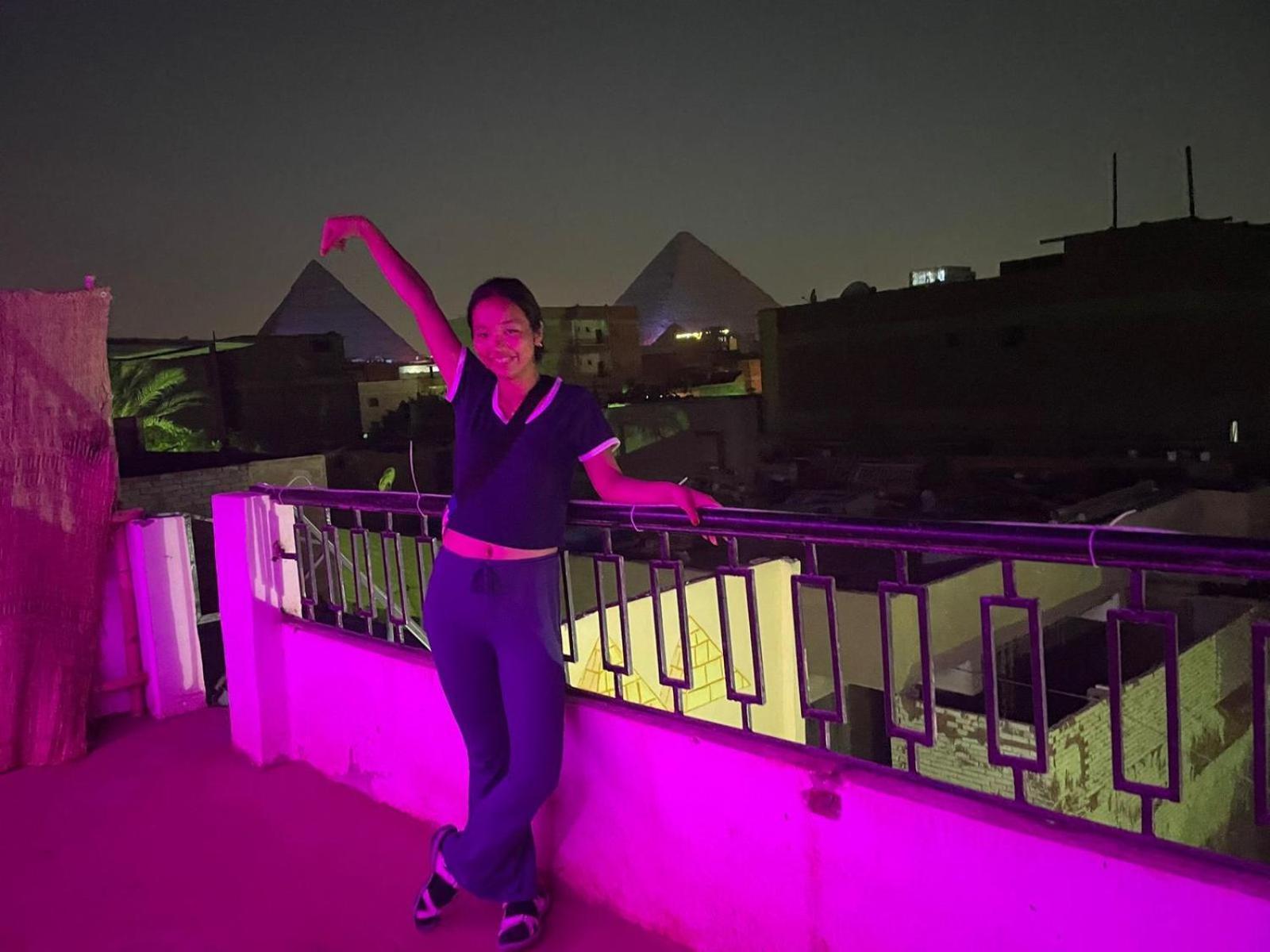 Kafret el-Gabal Jana Pyramids View In 3 B&B 외부 사진
