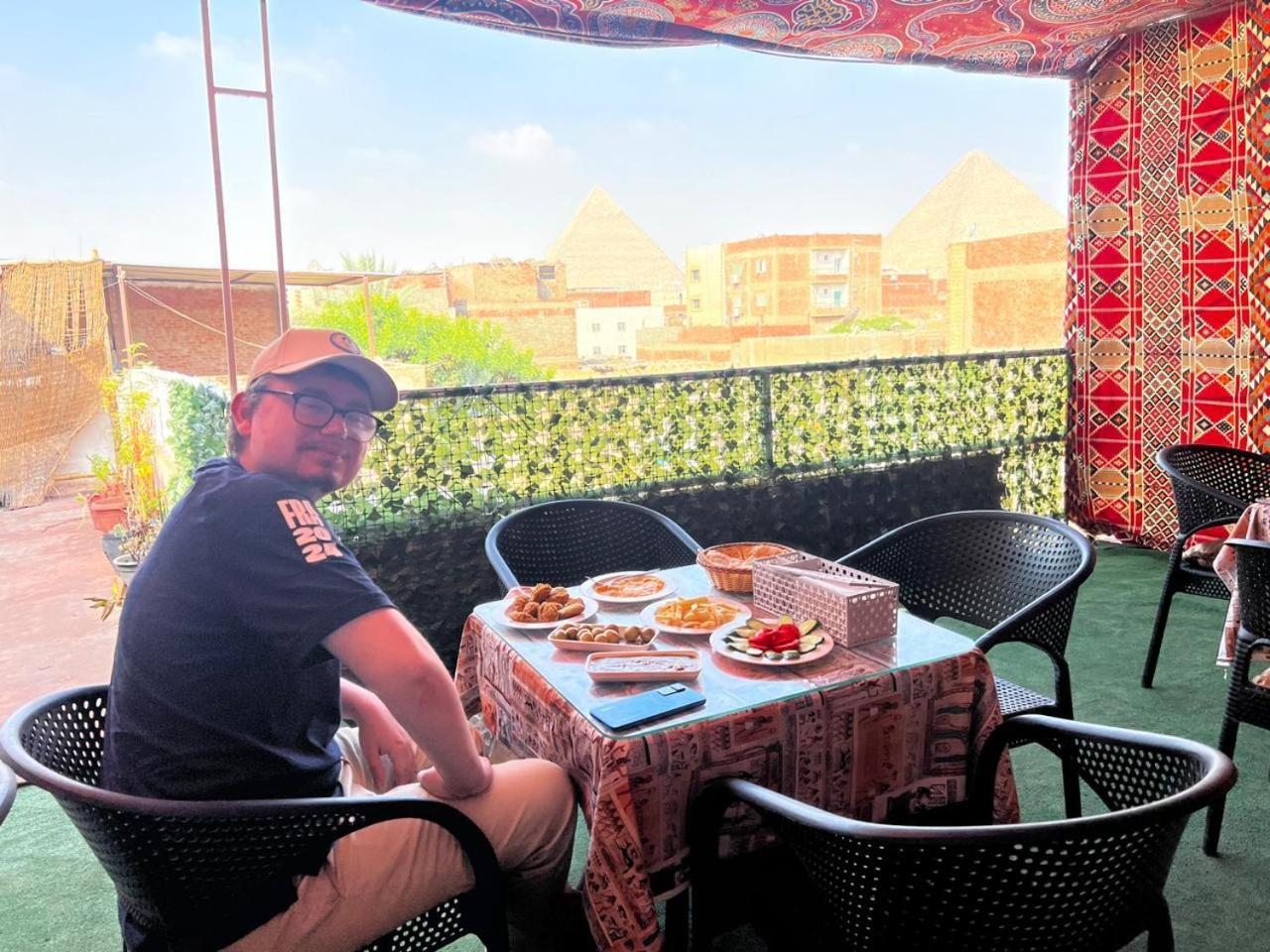 Kafret el-Gabal Jana Pyramids View In 3 B&B 외부 사진