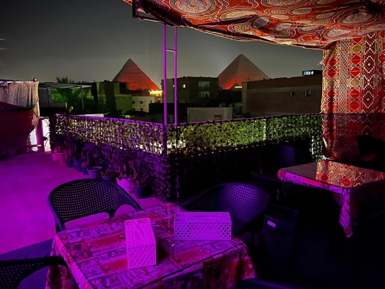 Kafret el-Gabal Jana Pyramids View In 3 B&B 외부 사진