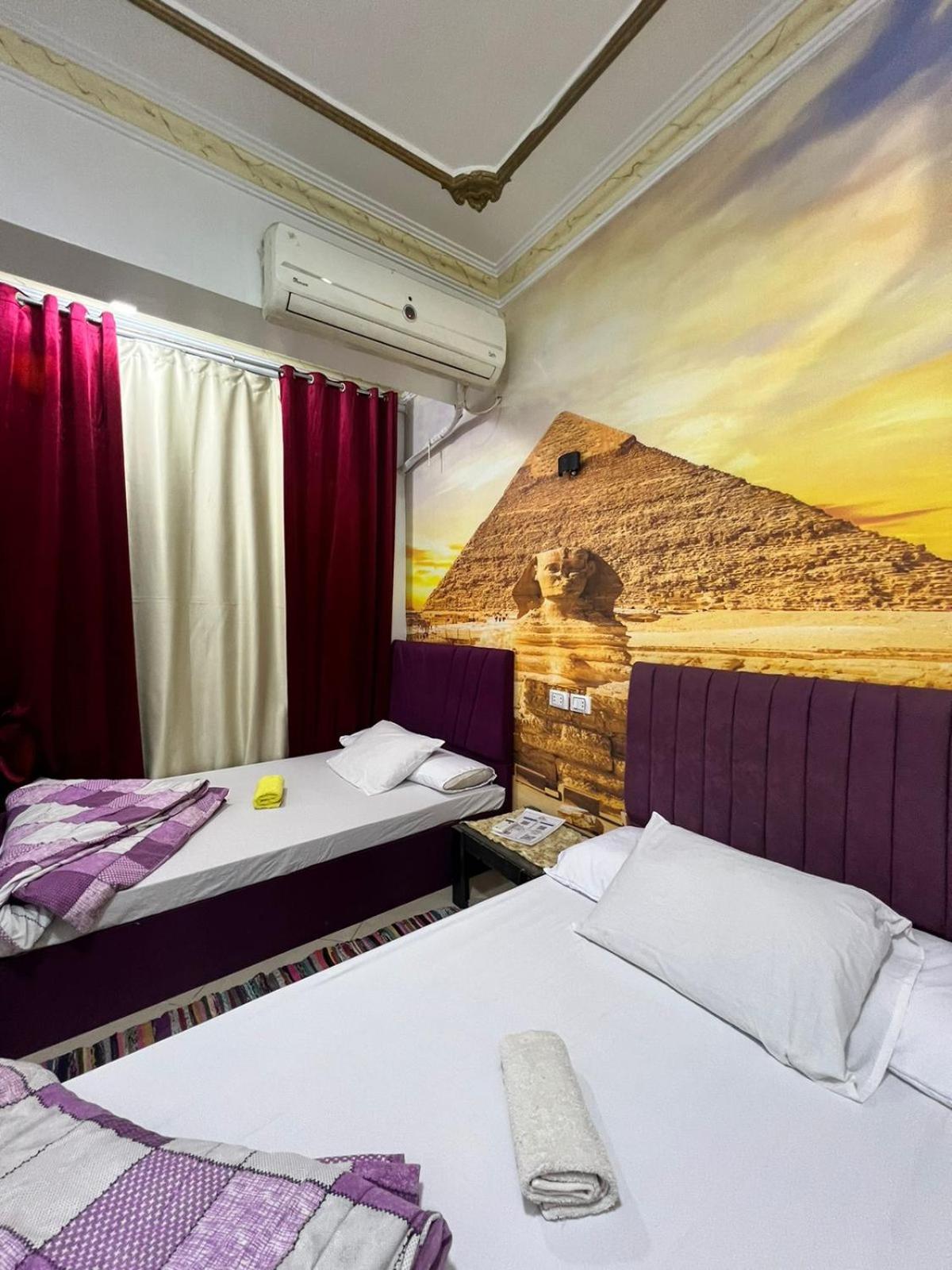 Kafret el-Gabal Jana Pyramids View In 3 B&B 외부 사진