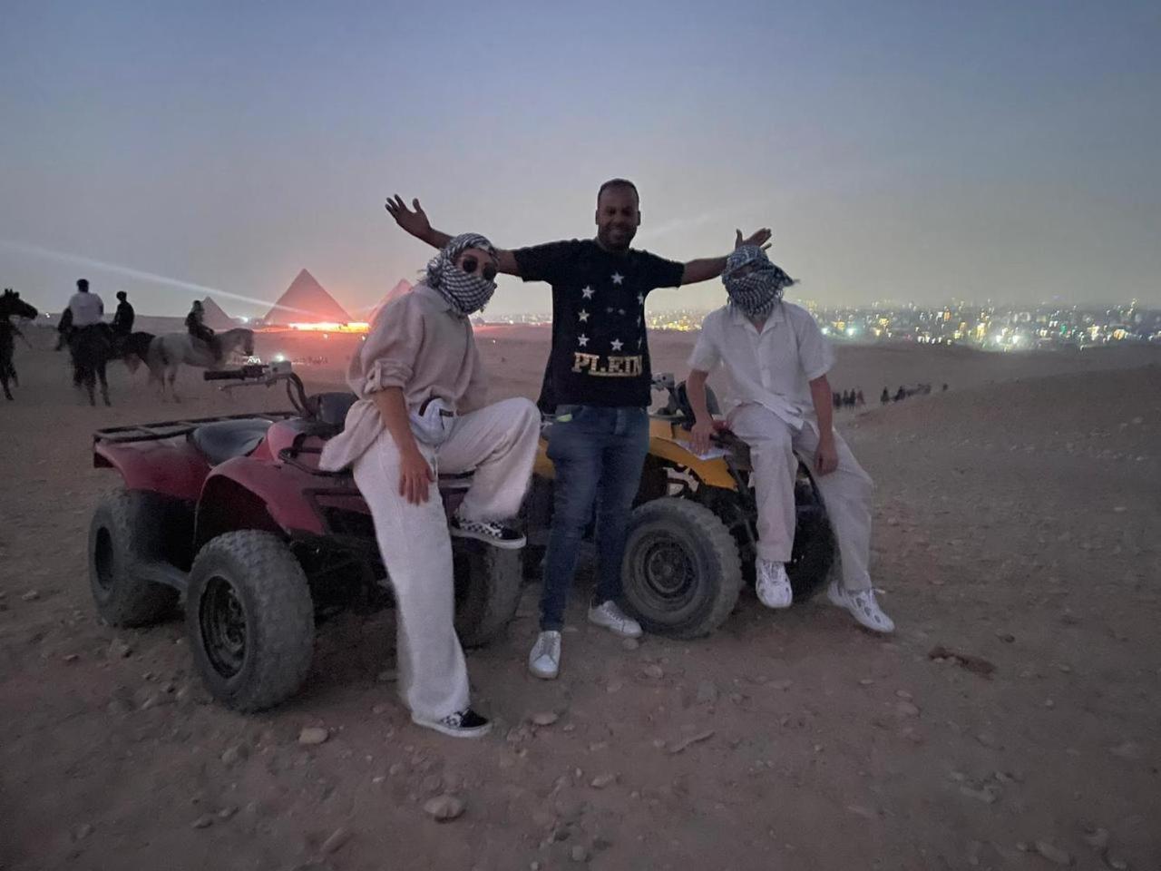 Kafret el-Gabal Jana Pyramids View In 3 B&B 외부 사진