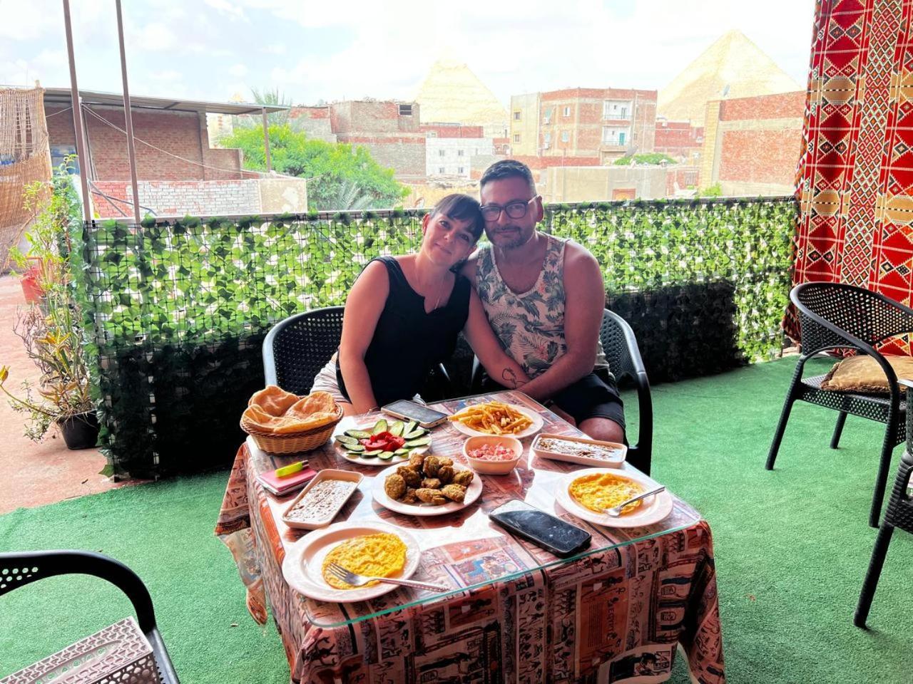 Kafret el-Gabal Jana Pyramids View In 3 B&B 외부 사진