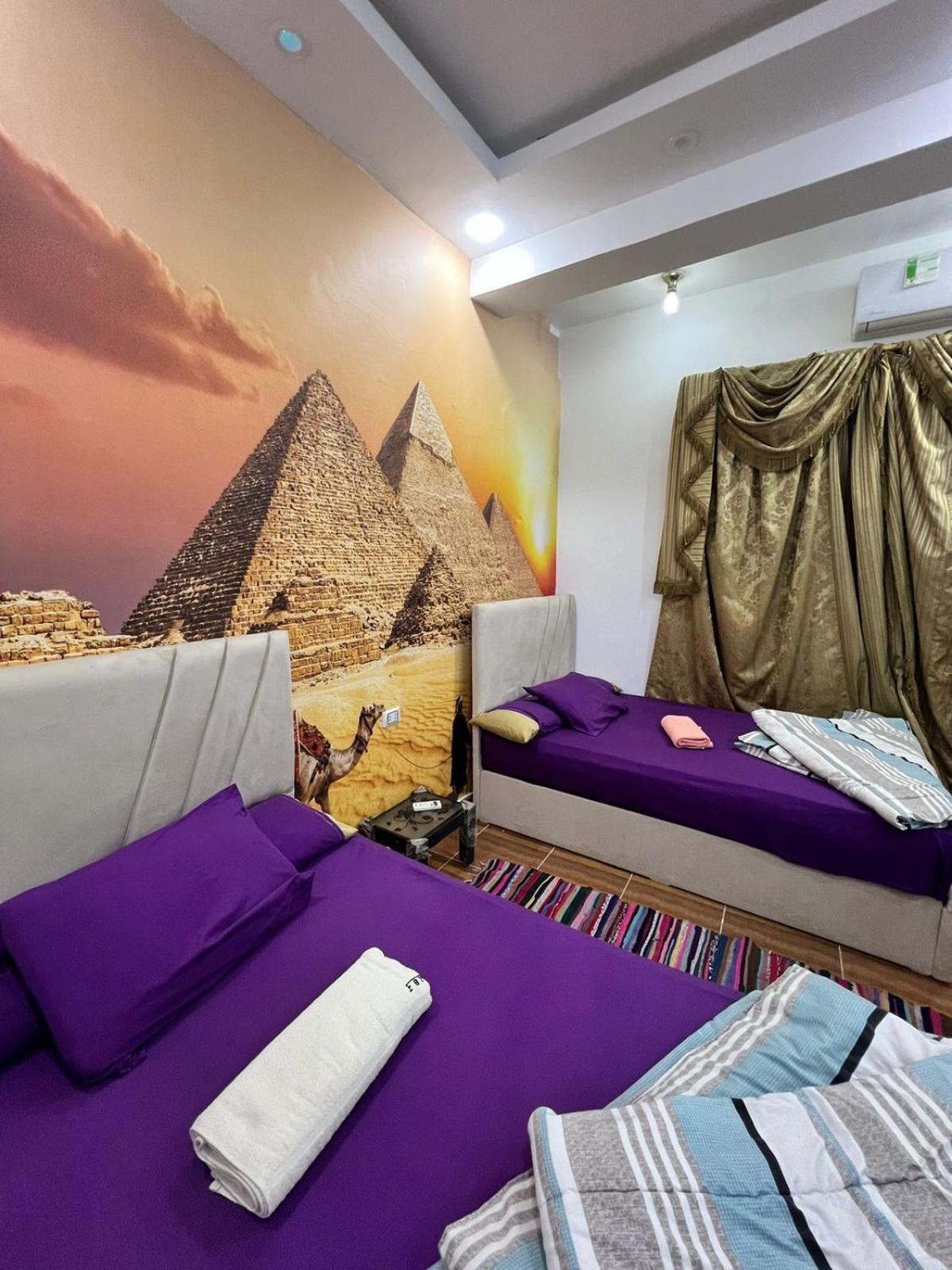 Kafret el-Gabal Jana Pyramids View In 3 B&B 외부 사진