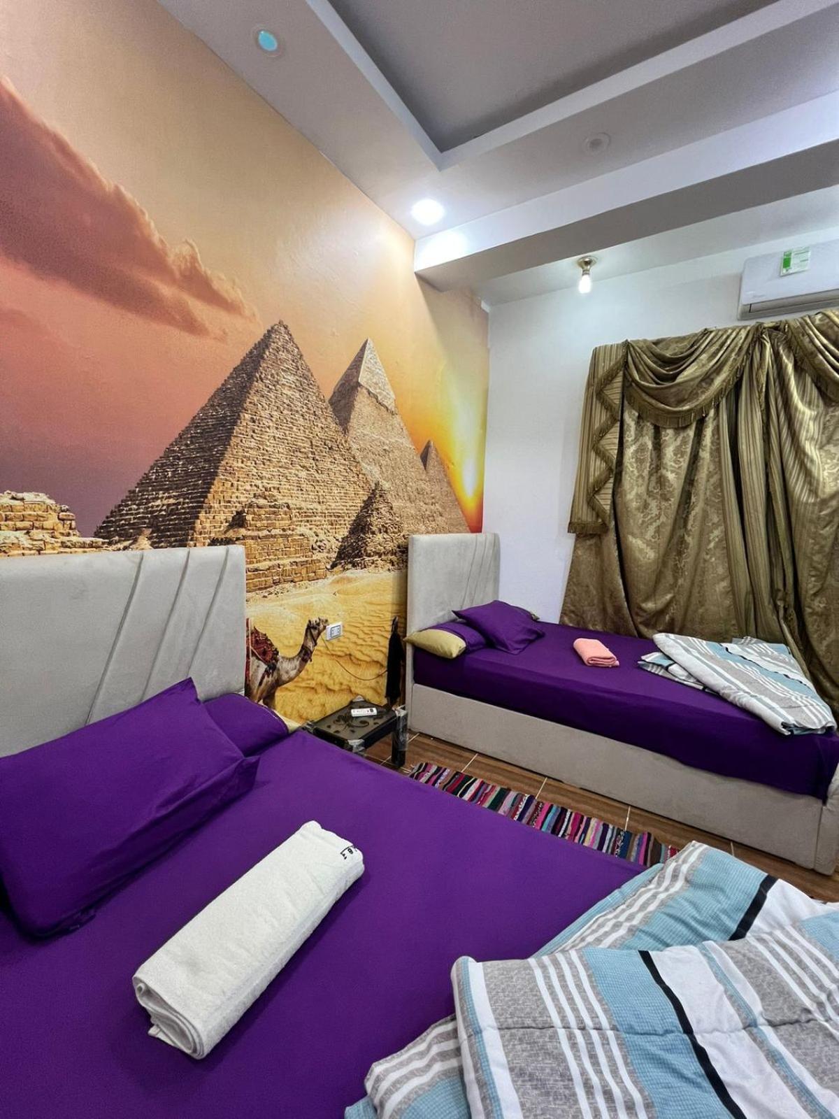 Kafret el-Gabal Jana Pyramids View In 3 B&B 외부 사진