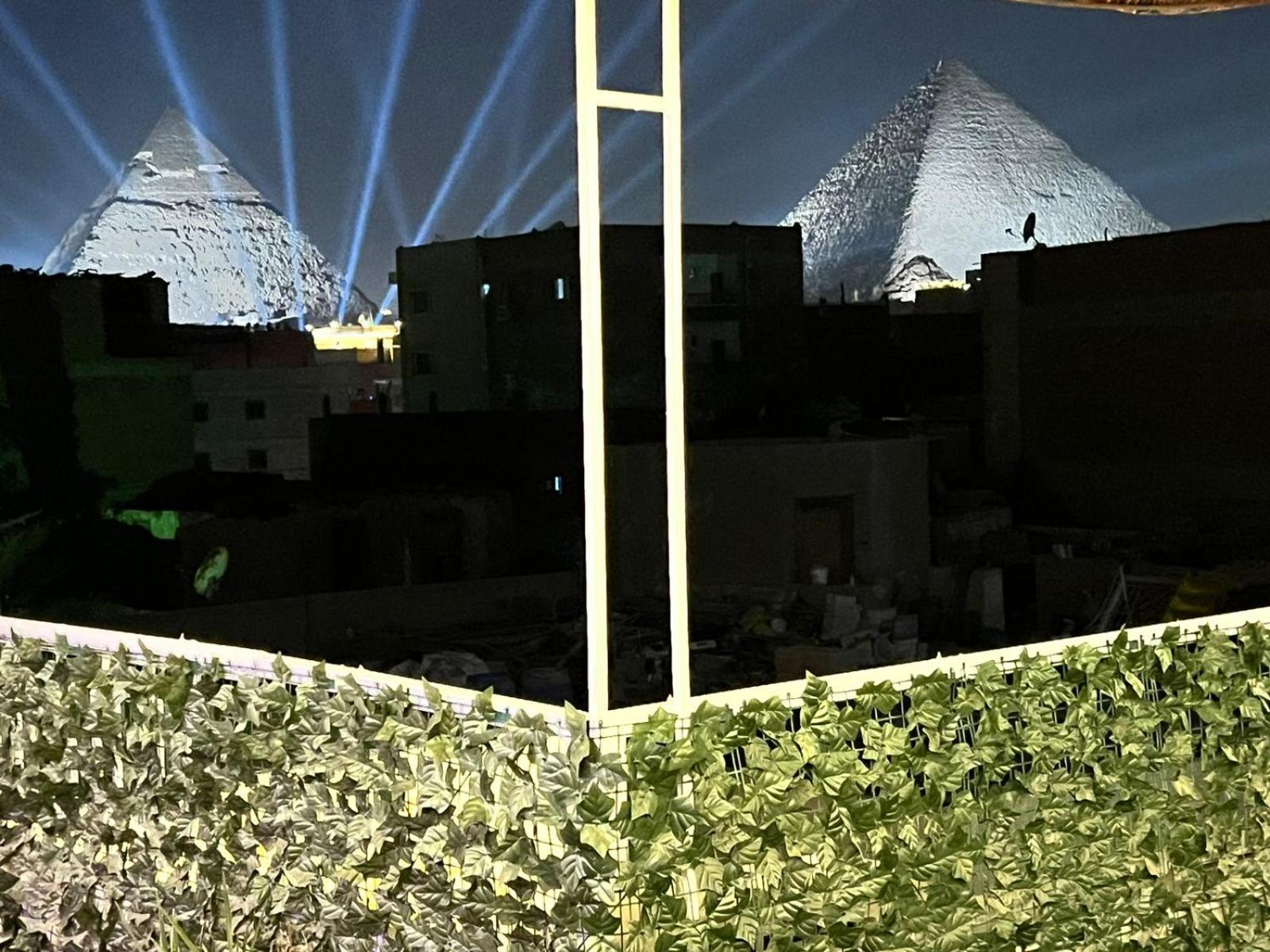 Kafret el-Gabal Jana Pyramids View In 3 B&B 외부 사진
