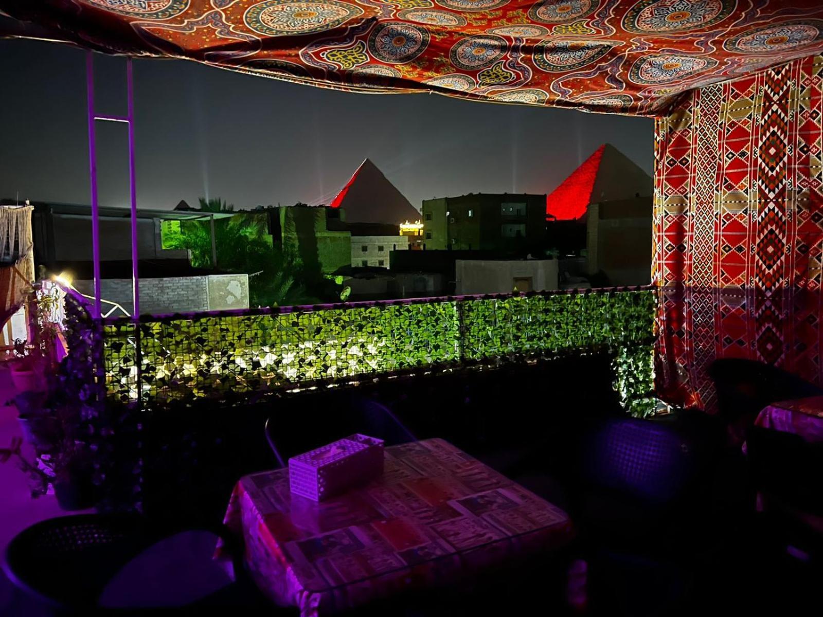 Kafret el-Gabal Jana Pyramids View In 3 B&B 외부 사진