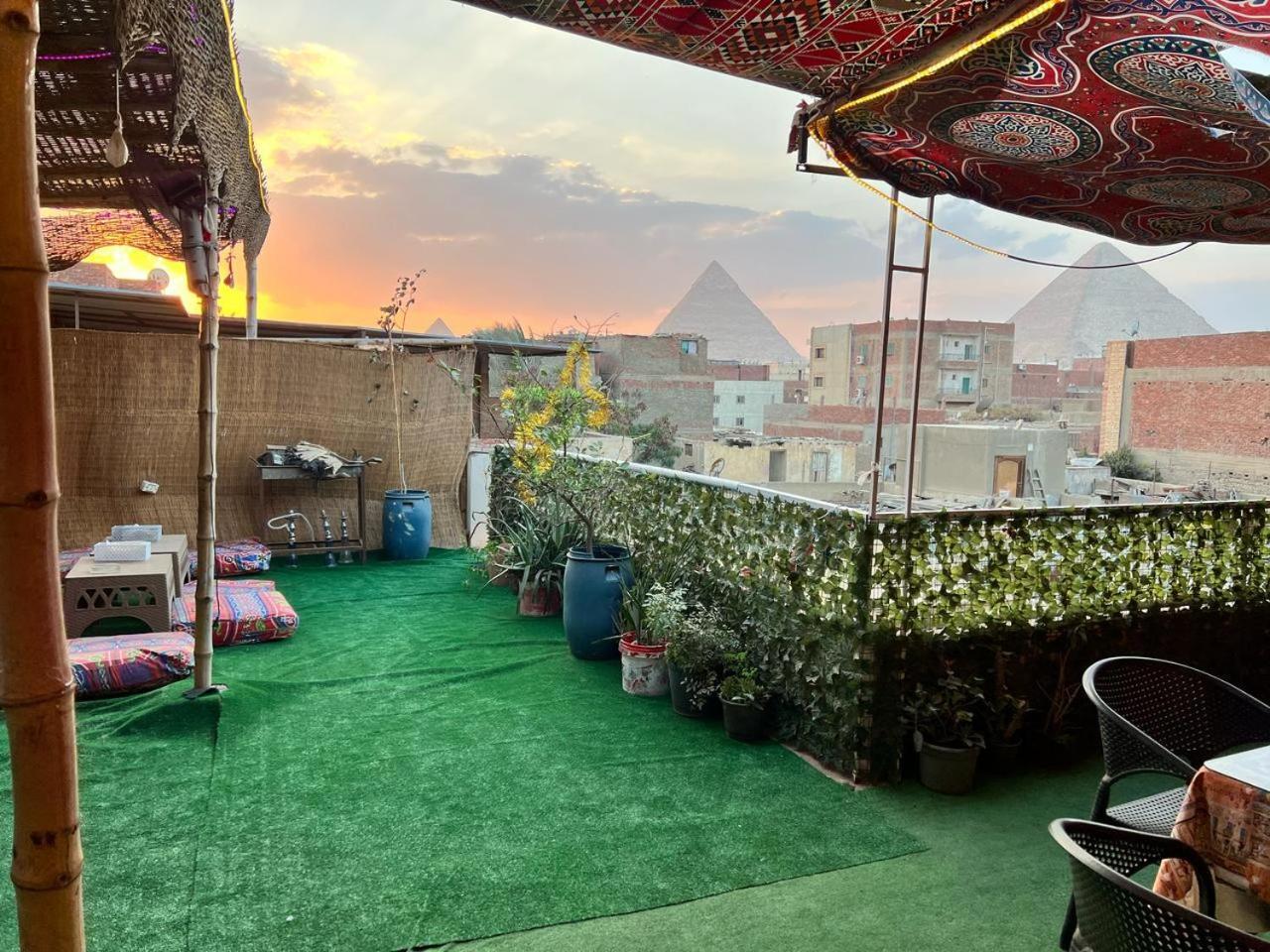 Kafret el-Gabal Jana Pyramids View In 3 B&B 외부 사진