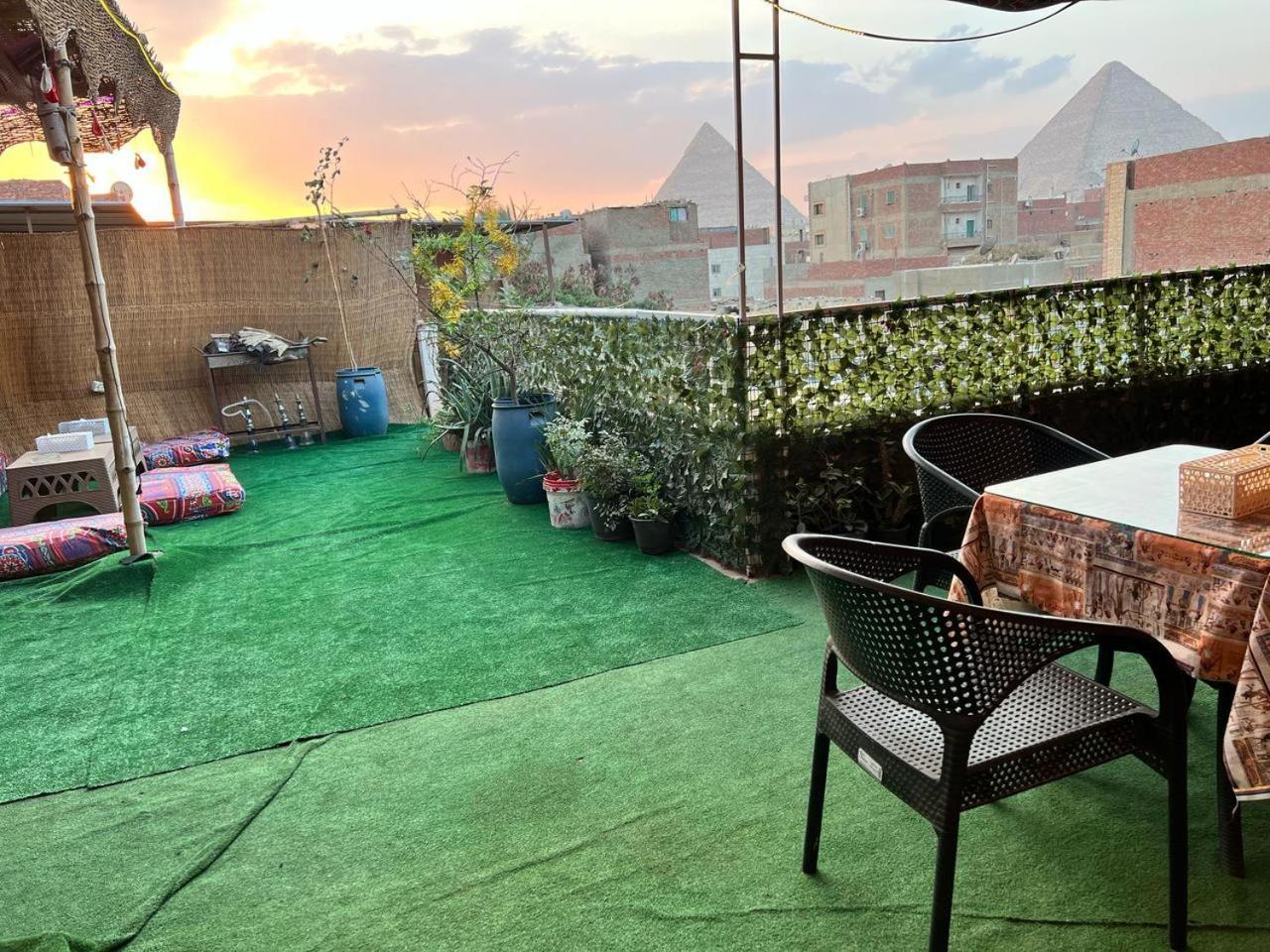 Kafret el-Gabal Jana Pyramids View In 3 B&B 외부 사진