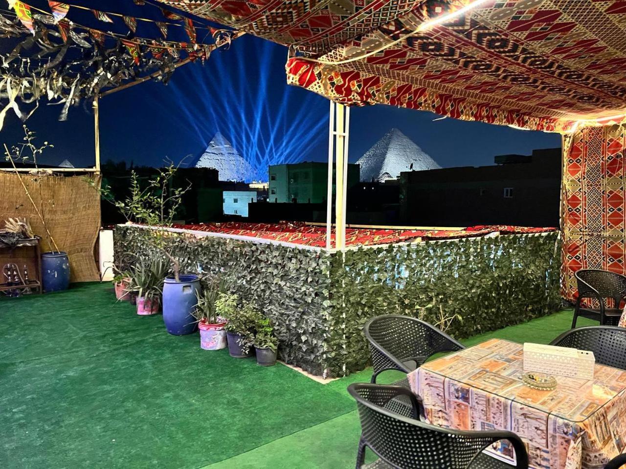 Kafret el-Gabal Jana Pyramids View In 3 B&B 외부 사진